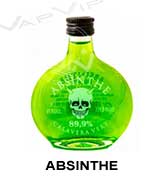 All flavors of absinthe to make e-liquids for vaping