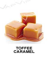 All flavors of toffee caramel to make e-liquids for vaping.