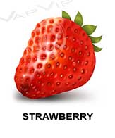 All flavors of strawberry to make e-liquids for vaping.