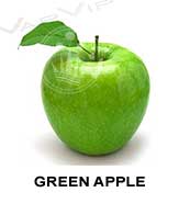 All flavors of green apple to make e-liquids for vaping.