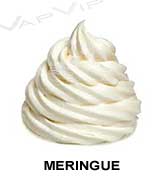 All flavors of meringue to make e-liquids for vaping.