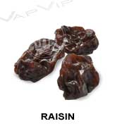 All flavors of raisin to make e-liquids for vaping.