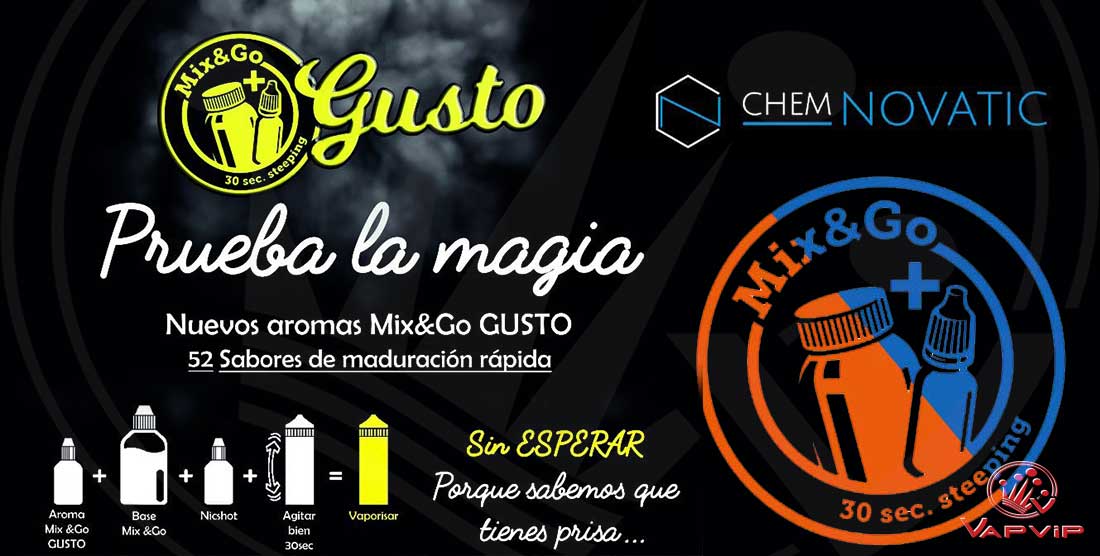 Aroma Chemnovatic Mix&Go Gusto Aromas en España