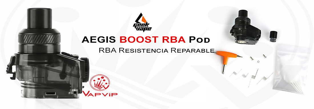 RBA Depósito POD Reparable Aegis BOOST - GeekVape en España
