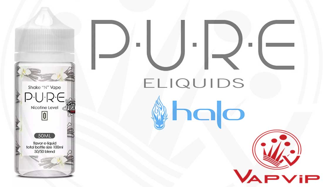 Halo PURE E-liquido de vapeo para cigarrillos electrónicos en España