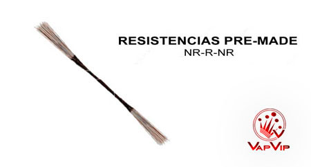 Pack of 10 prefabricated resistors buy at VapVip Spain