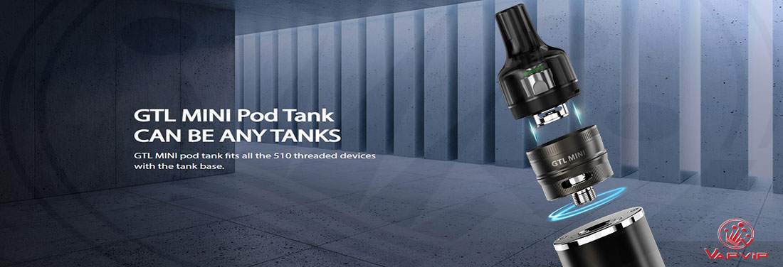 GTL Mini 22mm Pod Tank Atomizador by Eleaf