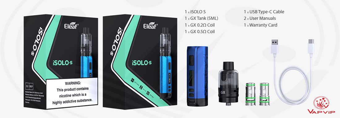 Eleaf iSOLO S Full Kit