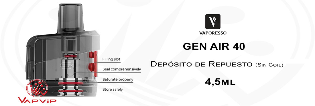 Depósito Gen Air 40 Pod Vaporesso España