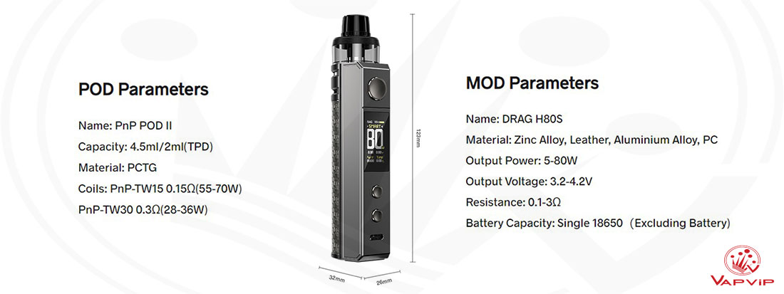 Voopoo DRAG H80S comprar en España