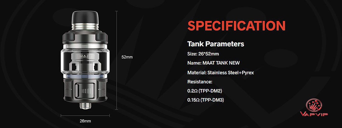 MAAT Tank Voopoo Atomizador