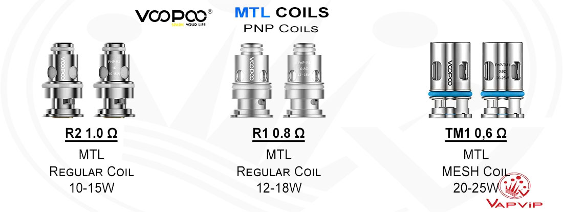 Resistencias PnP COILS MTL - Voopoo comprar en España