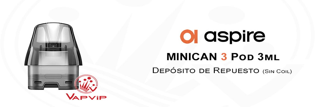 Depósito Repuesto Pod Minican 3 by Aspire
