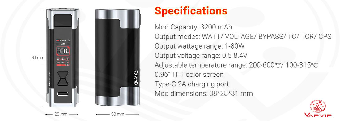 MOD ZELOS 3 by Aspire