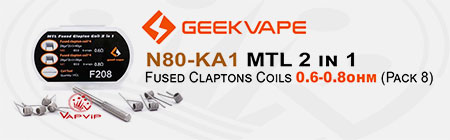 MTL N80-KA1 coils by Geekvape Europe Spain