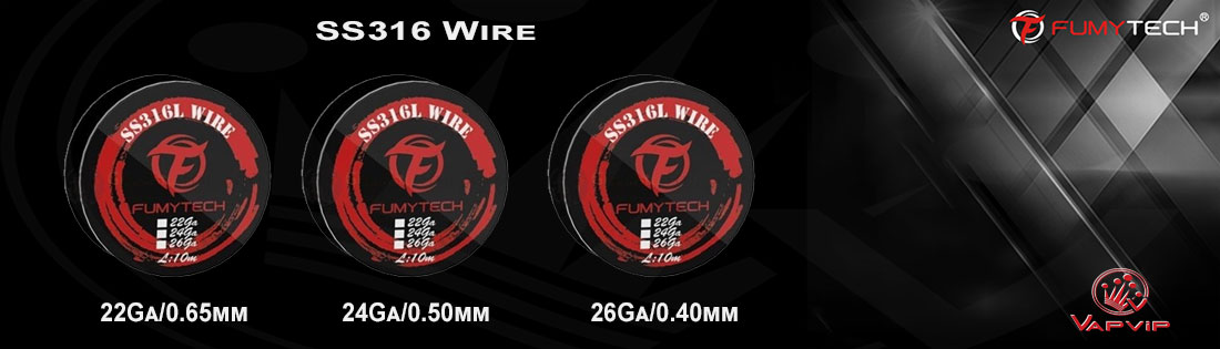 SS316L Wire Hilo resistivo Fumytech España