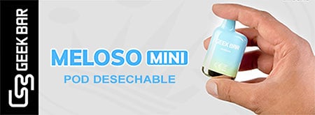 Disposable Pod Meloso Geek Bar in Spain and Europe