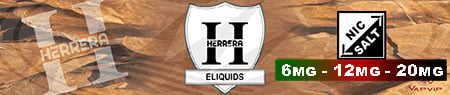 Herrera e-liquids with nicotine salts for vaping in Spain and Europe