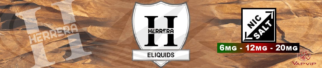 Herrera e-liquids with nicotine salts for vaping in Spain and Europe
