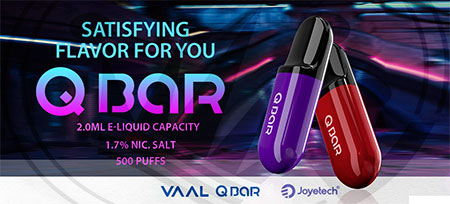 Q Bar Pod VAAL Desechable