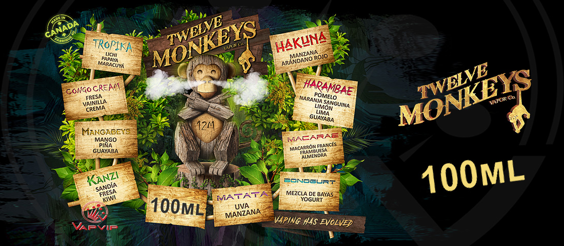 Twelve Monkeys 100ml