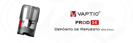 Prod SE by Vaptio Pod Depósito Repuesto