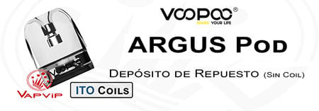 Depósito Repuesto ARGUS Pod by Voopoo