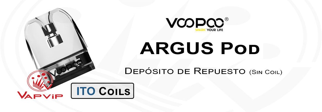 Replacement Tank ARGUS Empty Pod by Voopoo