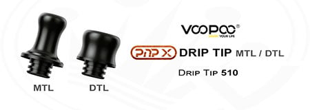Drip Tip PnP-X 510 MTL/DTL Voopoo