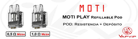 Pod Moti Play Refillable Pod by MOTI