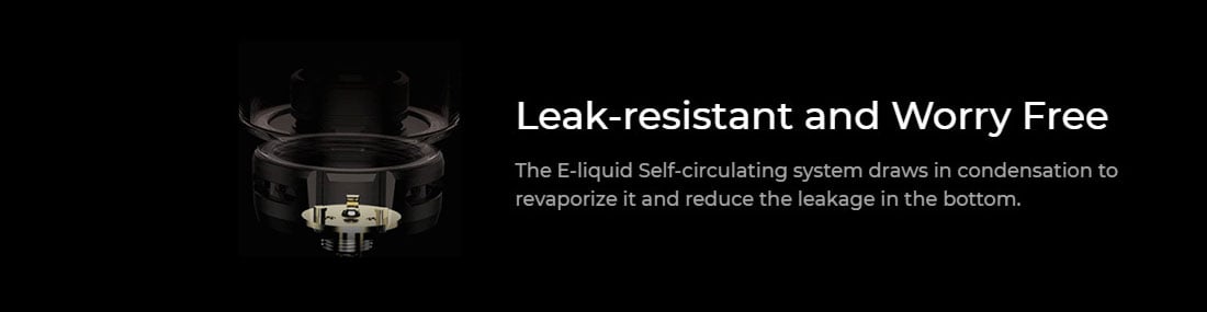 Leak resistant: iTANK-2 Vaporesso