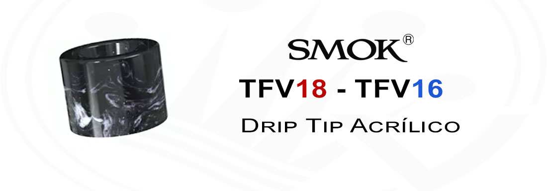 Drip Tip Smok TFV18 TFV16 Resina 