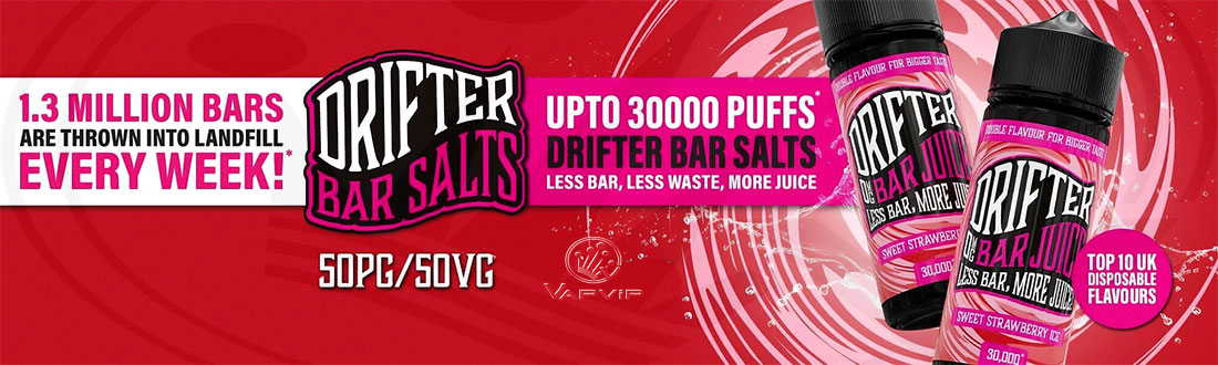 Nic Salt Drifter Bar Replacement for Disposable Vapes