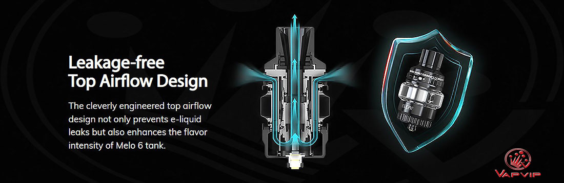 Flujo de aire Melo 6 Atomizador Eleaf en España