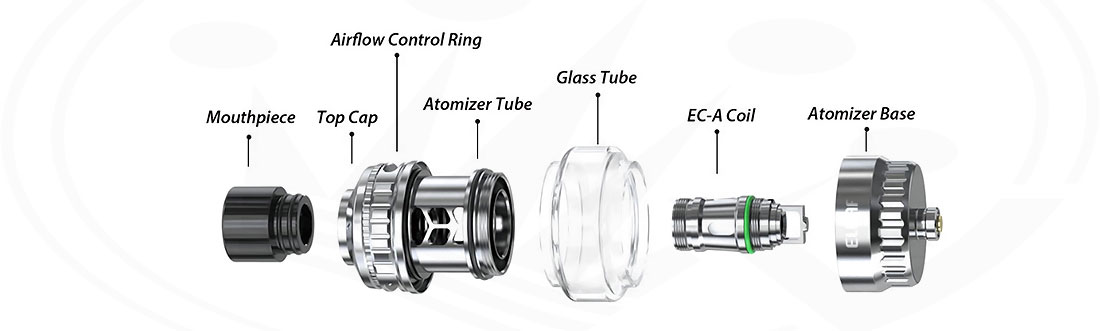 Exploded Melo 6 Atomizer Eleaf in Spain