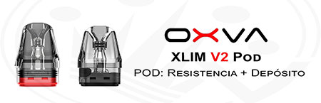 Xlim V2 OXVA Pod Coils-Tank Refill in Spain and Europe