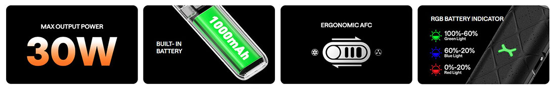 Indicador de batería Xlim Go Oxva
