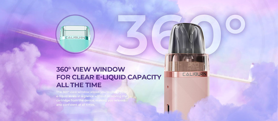 CALIBURN G3 LITE Uwell remaining liquid