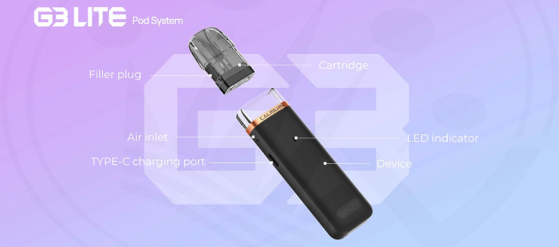 CALIBURN G3 LITE Uwell Specifications
