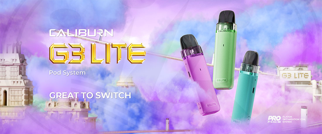 CALIBURN G3 LITE Uwell Design.
