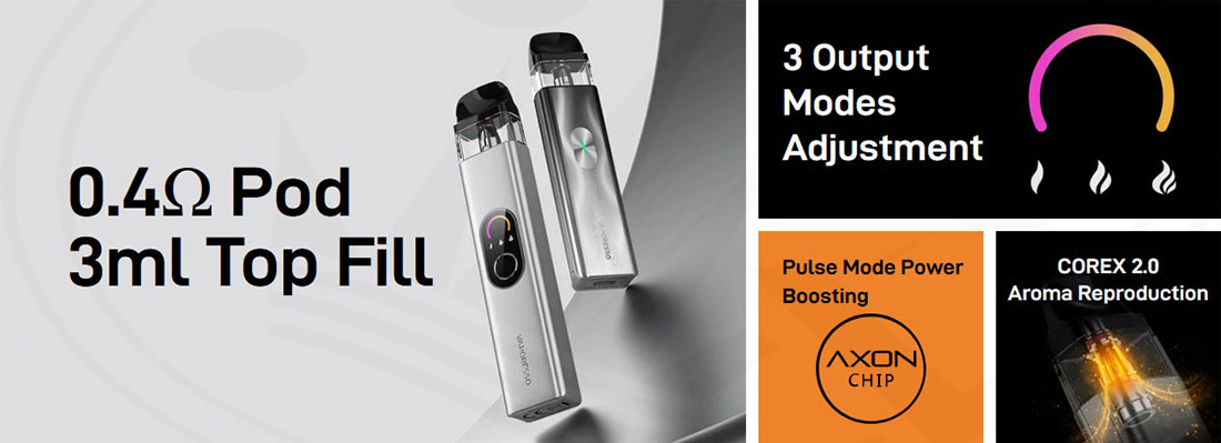 Ajuste de flujo de aire XROS 4 Pod Vaporesso