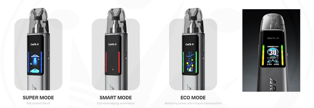 Vaping Modes ARGUS G2 Pod Voopoo Spain