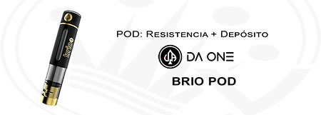 Cartuchos Pod Brio Da One Tech