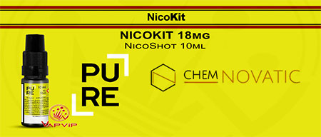 NicShot PURE Chemnovatic 18mg/ml