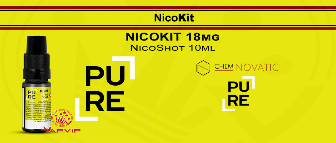 NicShot PURE Chemnovatic 18mg/ml