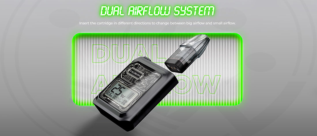 Caliburn GK3 flujo de aire ajustable