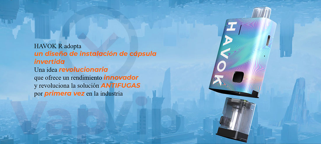 Sistema Reversed Pod del Havok R Pod Uwell
