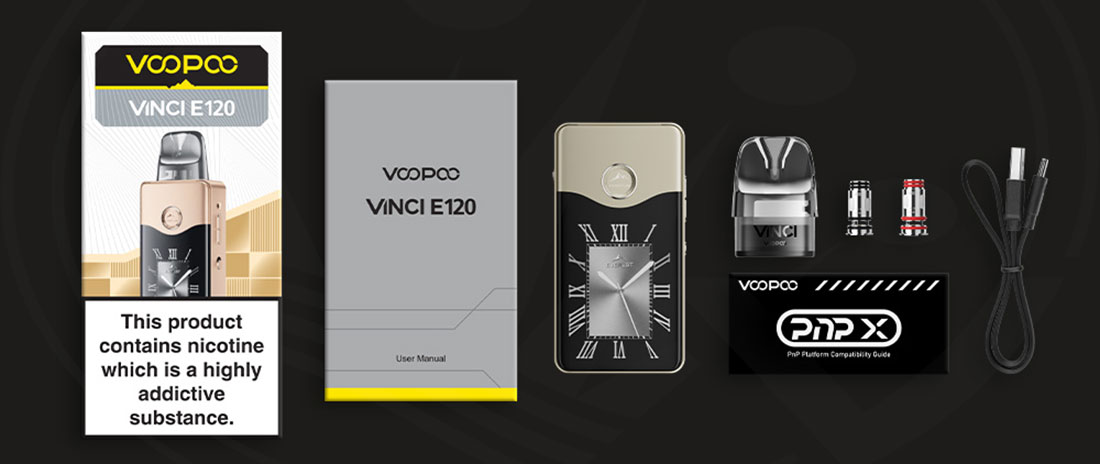 Contenido Voopoo Vinci E120