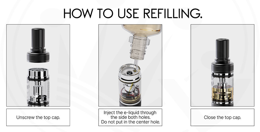 Q16 Pro Atomizer Justfog liquid refill