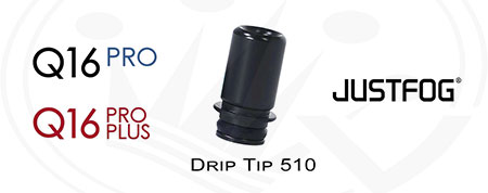 Drip Tip Q16 510 Justfog